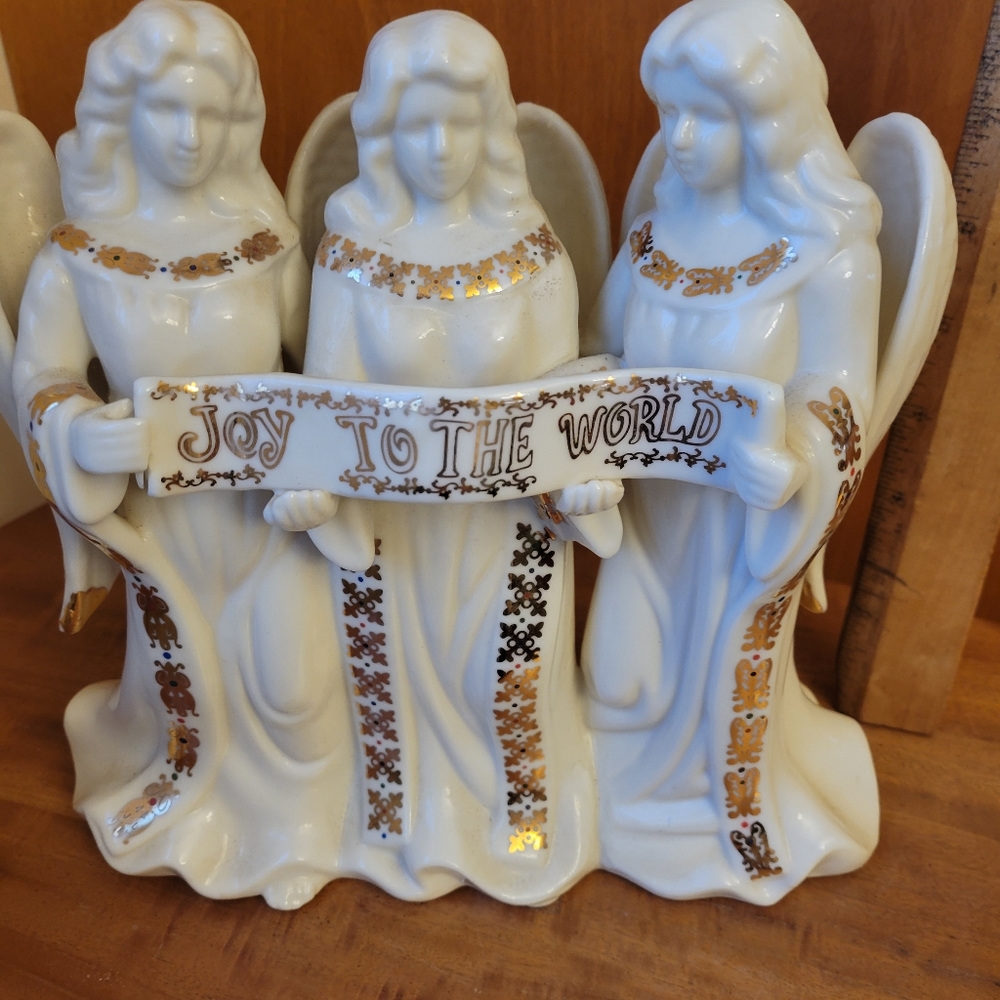 Joy to the World Angels Vintage Formslities by Baum Bros